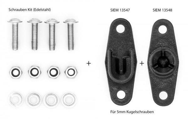 Set - SIEM 13547, 13548 (5mm) Scheinwerfer-Halterung
